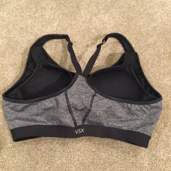 VICTORIAS SECRET- Knockout High Impact Front-Close Sports Bra 34C - Picture 4 of 7